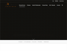 Tablet Screenshot of fitnesspartner.ro